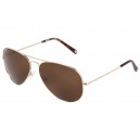 Michael Kors Kennedy Unisex Sunglasses - Golden/Brown