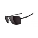 Oakley Plaintiff Squared Polished Black/Warm Grey Men`s Sunglasses