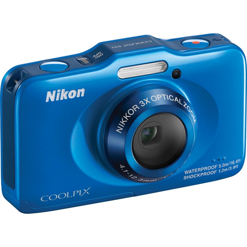 Nikon COOLPIX S31 10 MP Waterproof Digital Camera - MCH Rewards
