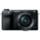 Sony Alpha NEX-6 Mirrorless Digital Camera with 16-50mm Zoom Lens, Black